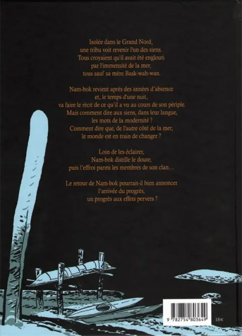 Verso de l'album Nam-Bok