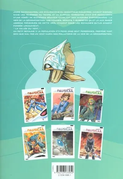 Verso de l'album Nausicaä de la vallée du vent Tome 7