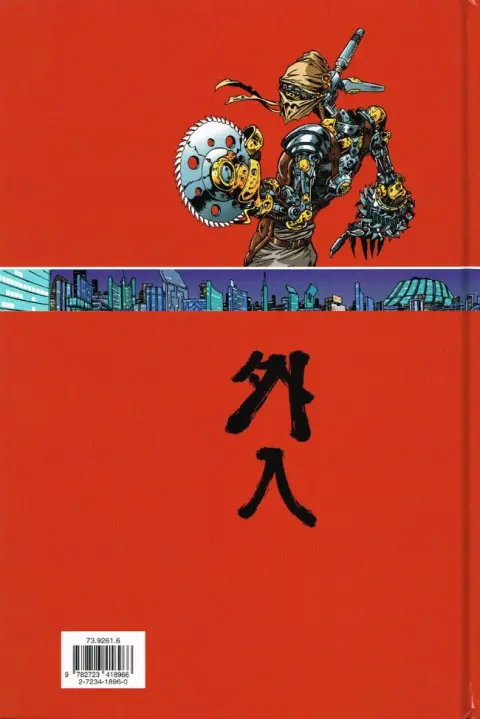 Verso de l'album Nomad Tome 2 Gaï Jin