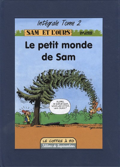 Couverture de l'album Sam et l'ours Tome 2 Le petit monde de Sam