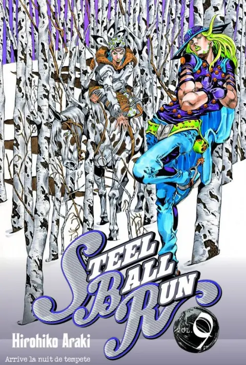 Jojo's Bizarre Adventure : Steel Ball Run Vol. 9 Par une nuit de tempête