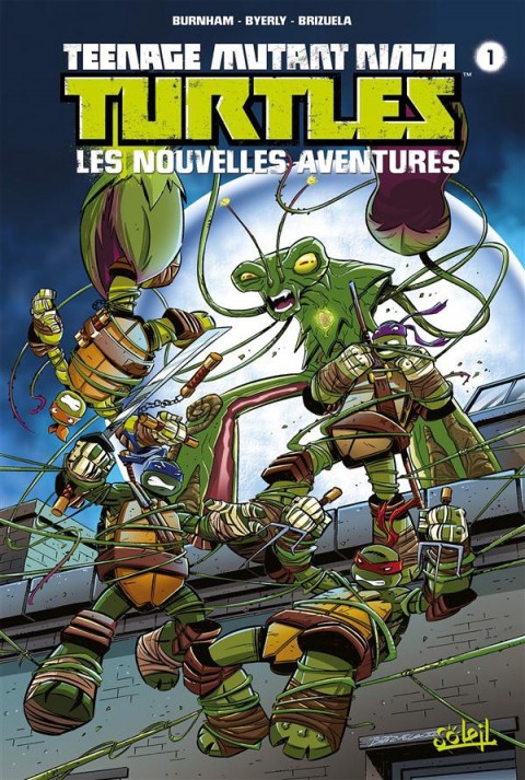 Couverture de l'album Teenage Mutant Ninja Turtles - Les Nouvelles Aventures Tome 1
