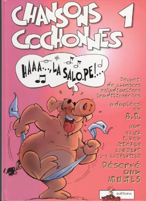 Couverture de l'album Chansons cochonnes Tome 1
