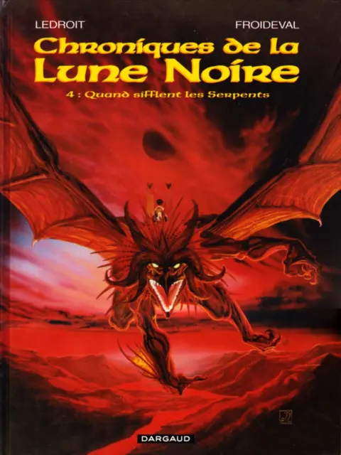 Couverture de l'album Chroniques de la Lune Noire Tome 4 Quand sifflent les Serpents