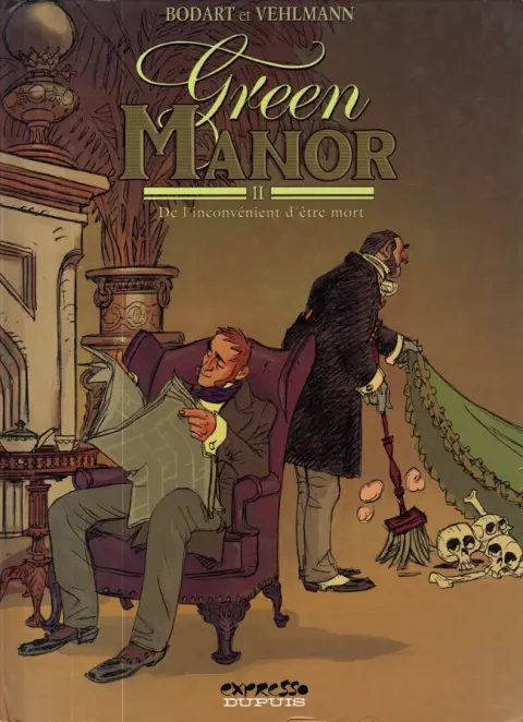 Couverture de l'album Green Manor Tome 2 De l'inconvénient d'être mort