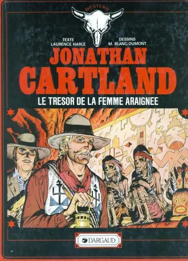 Couverture de l'album Jonathan Cartland Tome 4 Le trésor de la femme araignée