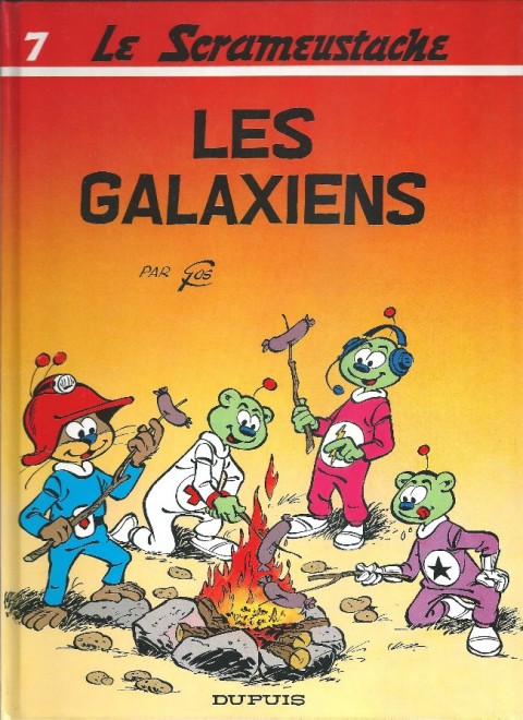 Couverture de l'album Le Scrameustache Tome 7 Les galaxiens