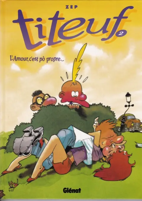 Couverture de l'album Titeuf Tome 2 L'amour, c'est pô propre