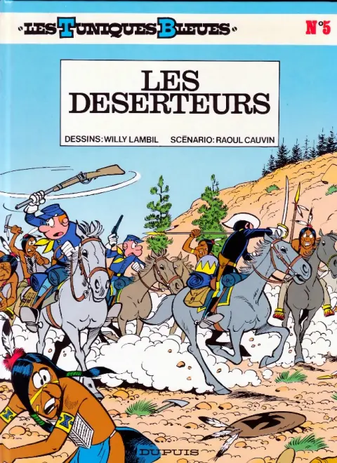 Couverture de l'album Les Tuniques Bleues Tome 5 Les déserteurs