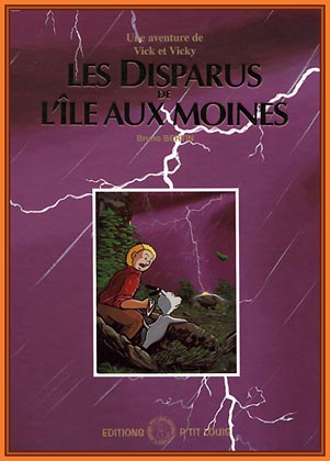 Couverture de l'album Les aventures de Vick et Vicky Tome 3 Les disparus de l'île aux Moines