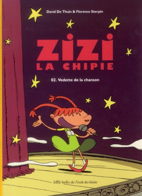 Couverture de l'album Zizi la chipie Tome 2 Vedette de la chanson