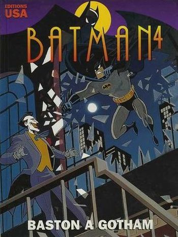Couverture de l'album Batman Tome 4 Baston à Gotham
