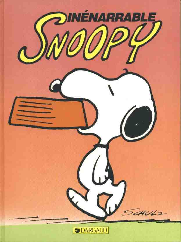 Snoopy Tome 12 Inénarrable Snoopy