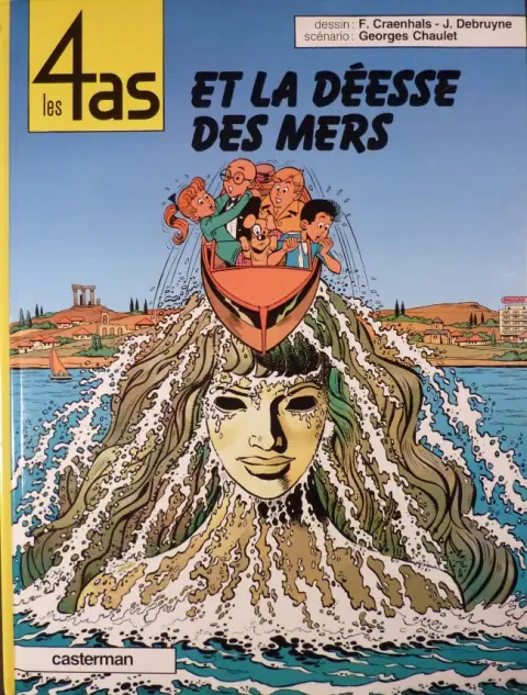 Les 4 as Tome 25 Les 4 as et la déesse des mers