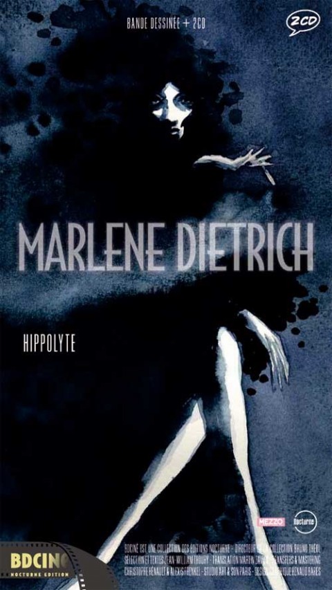 Couverture de l'album BD Ciné Tome 6 Marlène Dietrich