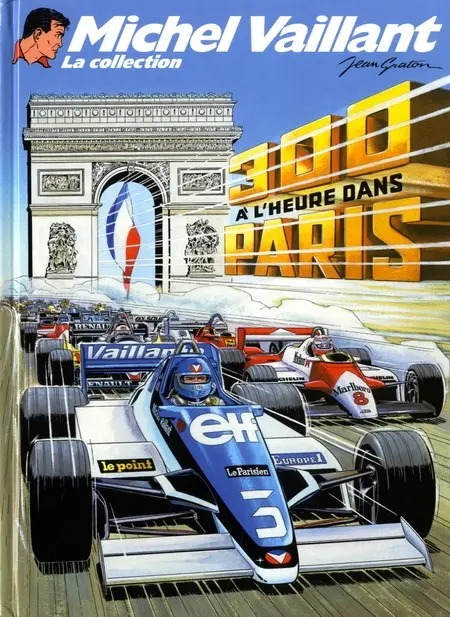 Michel Vaillant La Collection Tome 42 300 à l'heure dans Paris