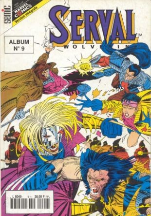 Couverture de l'album Serval-Wolverine N° 9