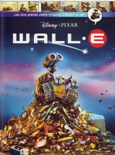 Couverture de l'album Les plus grands chefs-d'œuvre Disney en BD Tome 16 Wall-E