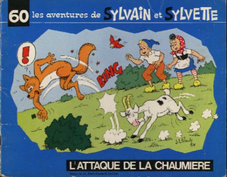 Couverture de l'album Sylvain et Sylvette Tome 60 L'attaque de la chaumière