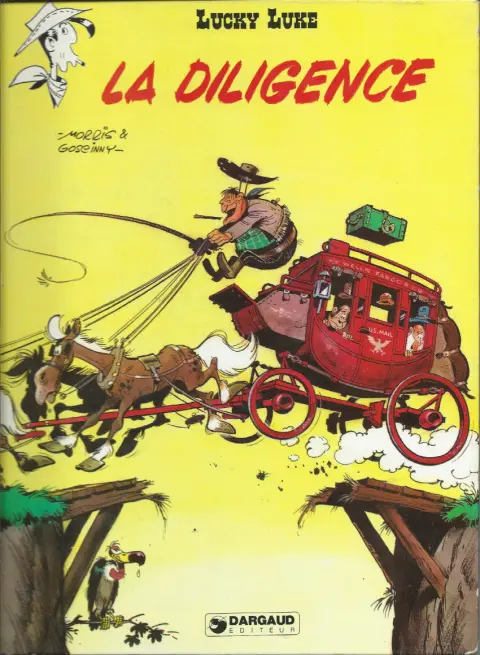 Couverture de l'album Lucky Luke Tome 32 La diligence