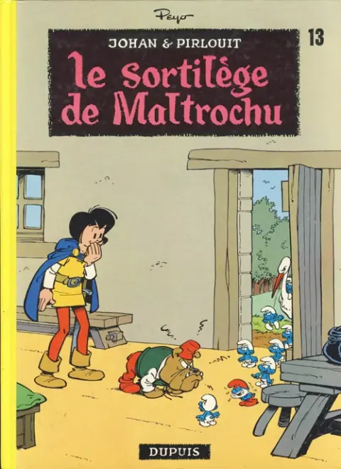 Couverture de l'album Johan et Pirlouit Tome 13 Le sortilège de Maltrochu