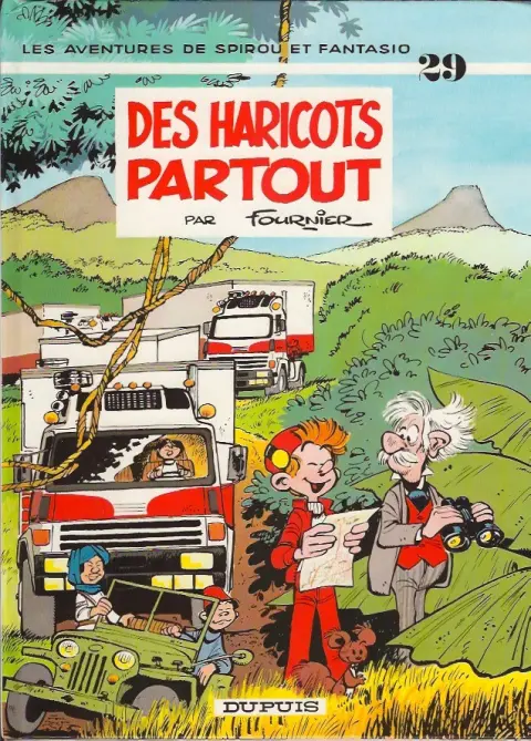 Couverture de l'album Spirou et Fantasio Tome 29 Des haricots partout