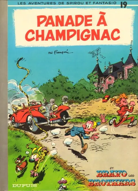 Couverture de l'album Spirou et Fantasio Tome 19 Panade à Champignac