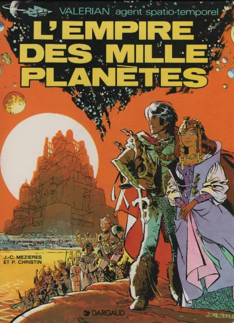Couverture de l'album Valérian Tome 2 L'empire des mille planètes