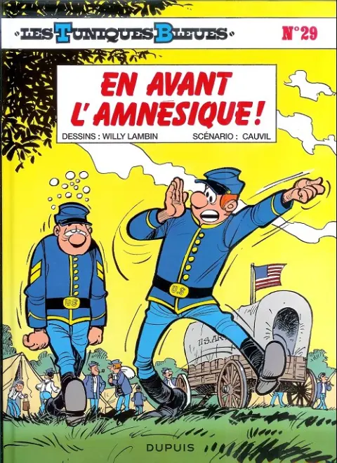 Couverture de l'album Les Tuniques Bleues Tome 29 En avant l'amnésique !