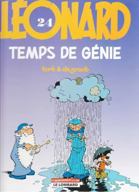 Couverture de l'album Léonard Tome 24 Temps de génie