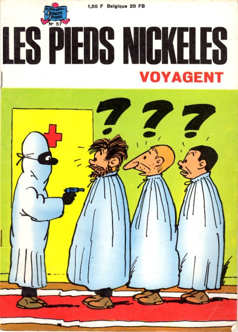 Couverture de l'album Les Pieds Nickelés Tome 57 Les Pieds Nickelés voyagent
