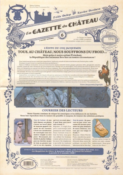 La Gazette du Château N° 6