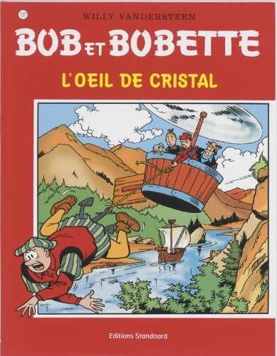 Couverture de l'album Bob et Bobette Tome 157 L'œil de cristal