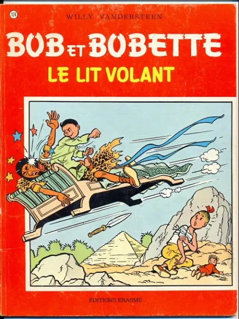 Couverture de l'album Bob et Bobette Tome 124 Le lit volant