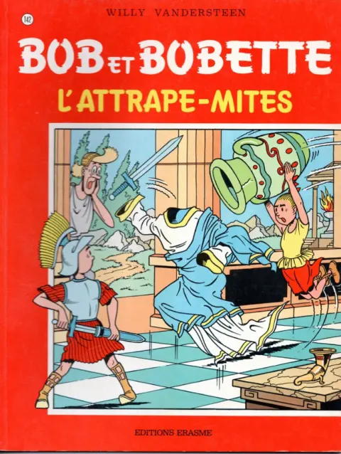 Couverture de l'album Bob et Bobette Tome 142 L'attrape-mites
