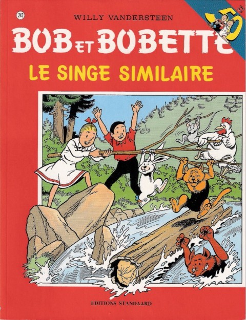 Couverture de l'album Bob et Bobette Tome 243 Le singe similaire