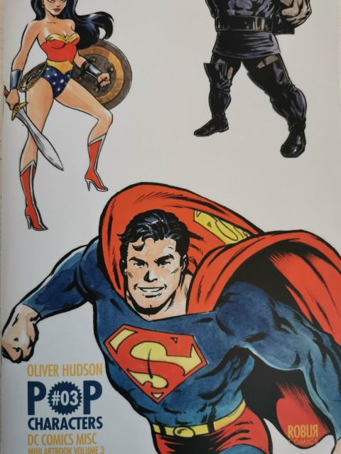 Couverture de l'album Pop characters Volume 3 DC Comics Misc Mini Artbook
