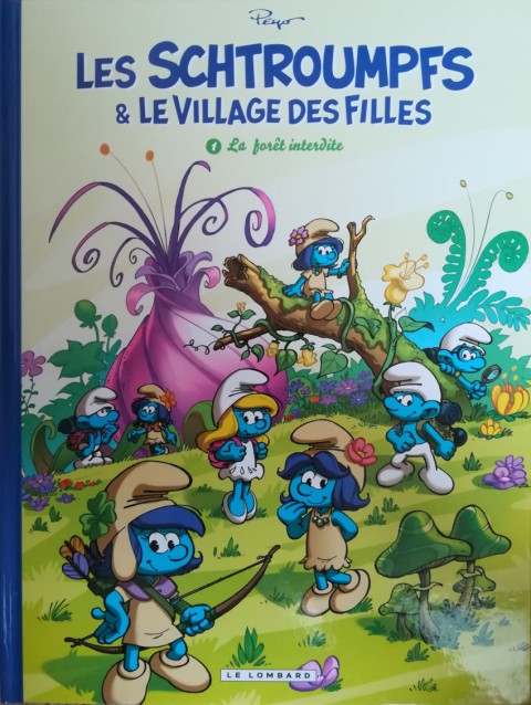 Couverture de l'album Les Schtroumpfs & le Village des filles Tome 1 La forêt interdite