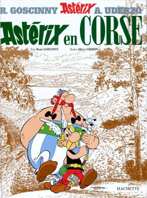 Couverture de l'album Astérix Tome 20 Astérix en Corse