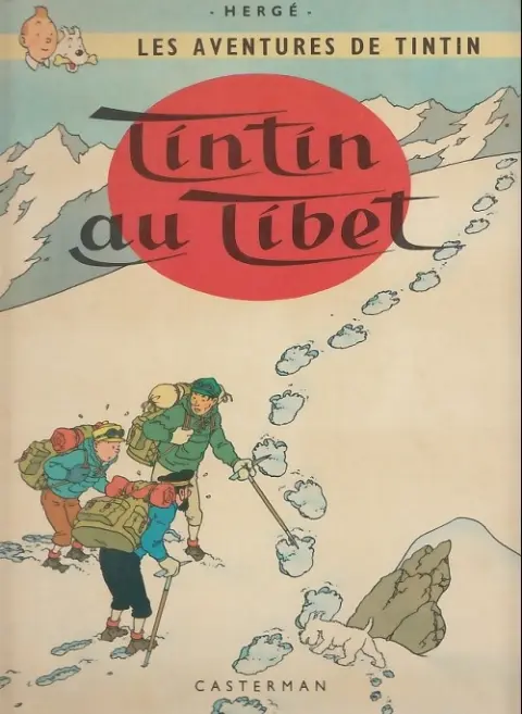 Couverture de l'album Tintin Tome 20 Tintin au Tibet