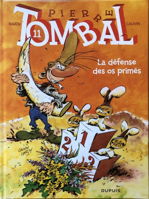 Couverture de l'album Pierre Tombal Tome 11 La défense des os primés