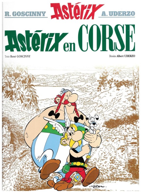 Couverture de l'album Astérix Tome 20 Astérix en Corse