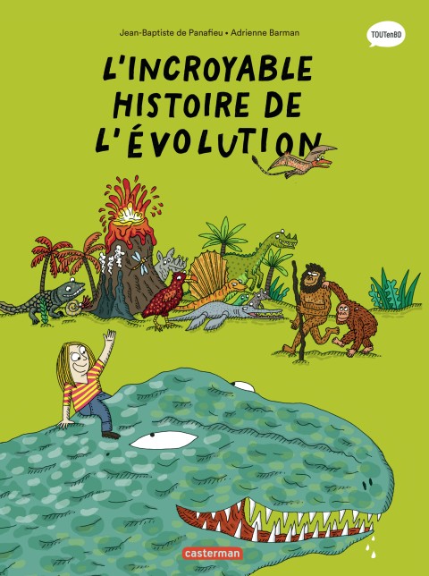 Couverture de l'album Les sciences en BD Tome 1 L'Incroyable histoire de l'évolution