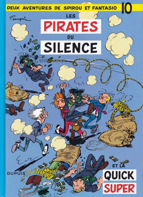 Couverture de l'album Spirou et Fantasio Tome 10 Les pirates du silence