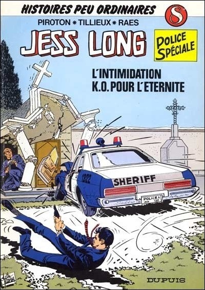Couverture de l'album Jess Long Tome 8 L'intimidation - K.O. pour l'éternité