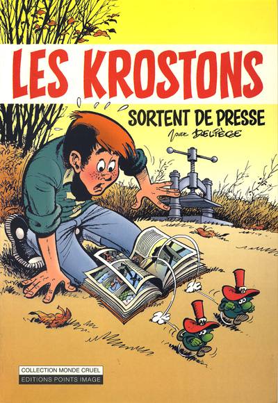 Couverture de l'album Les Krostons Tome 5 Les krostons sortent de presse
