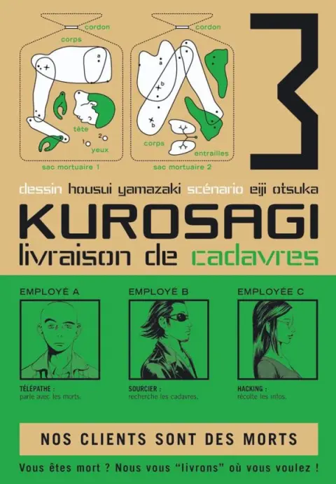 Kurosagi, livraison de cadavres 3