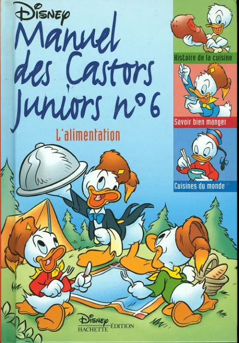 Manuel des Castors Juniors 2ème série Tome 6 L'alimentation