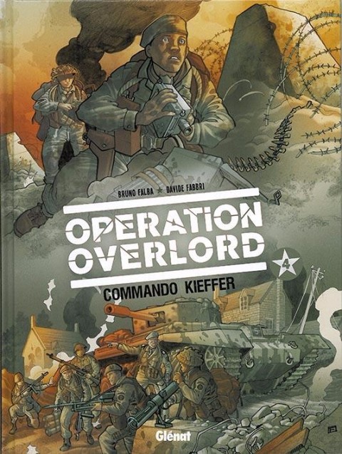 Couverture de l'album Opération Overlord Tome 4 Commando Kieffer