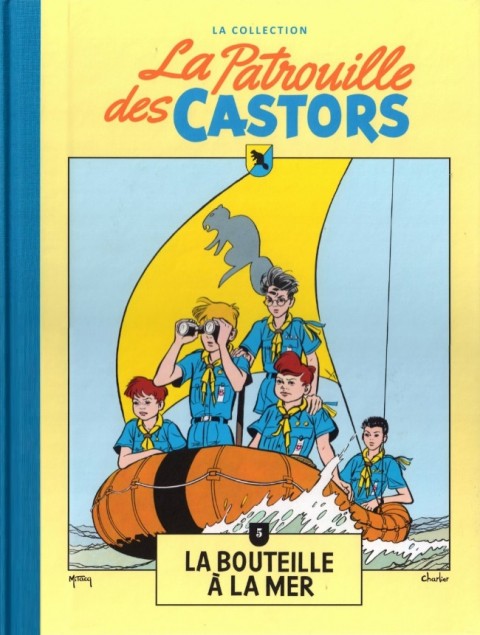 Couverture de l'album La Patrouille des Castors La collection - Hachette Tome 5 La bouteille à la mer